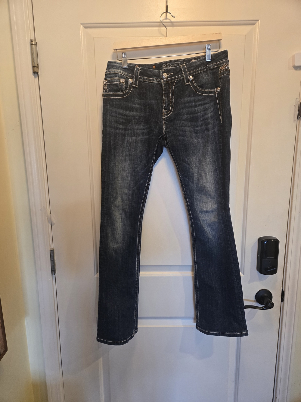 Miss Me Dark Indigo Slim Boot Jeans